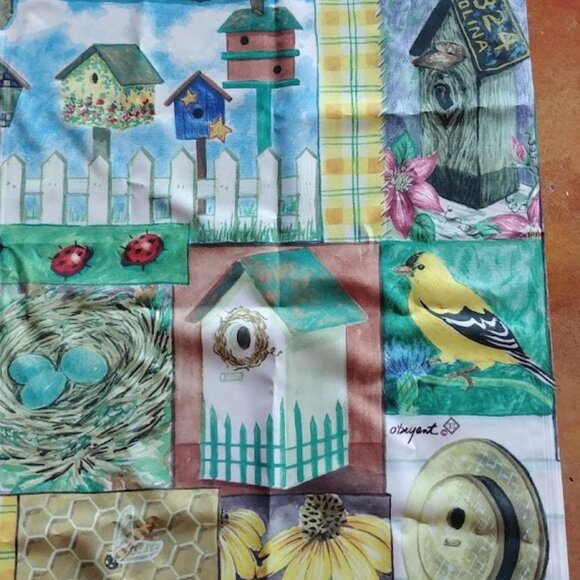 Garden Yard Banner Flag Curtain - Picture 2 of 8